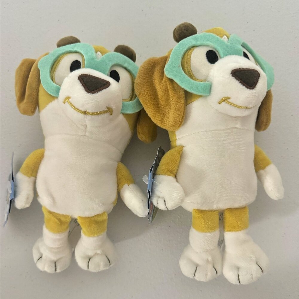 Bluey Friends - Honey Plush Soft and Cuddle Stuffed Toy - Bundle of 2
